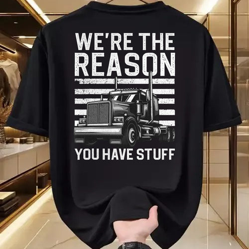 Best Truck Driver Life Shirt, Funny Trucker UnisexT-Shirt/Hoodie/Sweatshirt HLT00 - Funny Trucker Design For Men Women Semi Truck Driver Lover T-Shirt (1)