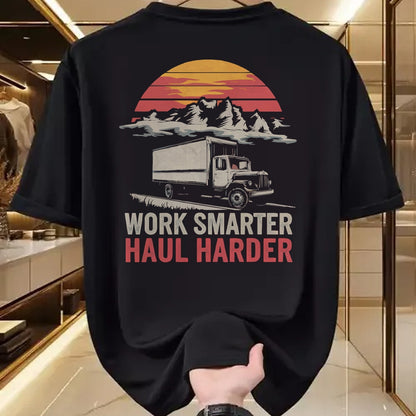 Best Truck Driver Life Shirt, Funny Trucker UnisexT-Shirt/Hoodie/Sweatshirt HLT00 - Box Truck Driving Truck Driver Proud Trucker T-Shirt