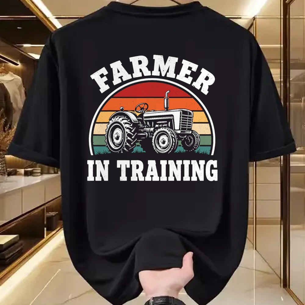 Best Farmer Life Shirt, Funny Farmer UnisexT-Shirt/Hoodie/Sweatshirt HLT00 - Farmer in Training Shirt Boys Girls Kids Tractor Farming T-Shirt