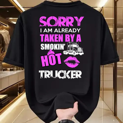 Best Truck Driver Life Shirt, Funny Trucker UnisexT-Shirt/Hoodie/Sweatshirt HLT00 - Funny Truck Driver Tee Trucker Wife Girlfriend Husband Gift T-Shirt