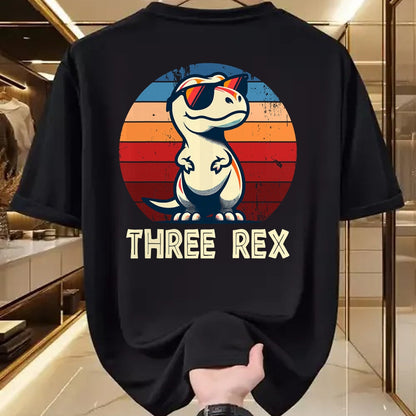 Best Dinosaur Lover Shirt, Funny Dinosaur UnisexT-Shirt/Hoodie/Sweatshirt HLT00 - 3 Rex Dinosaur 3rd Birthday Boy Girl Three Rex Birthday T-Shirt