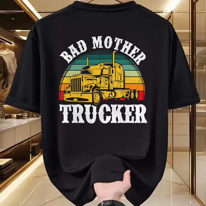 Best Truck Driver Life Shirt, Funny Trucker UnisexT-Shirt/Hoodie/Sweatshirt HLT00 - Funny Trucker Design for Men Big Rig Trucker Truck Driver T-Shirt (2)