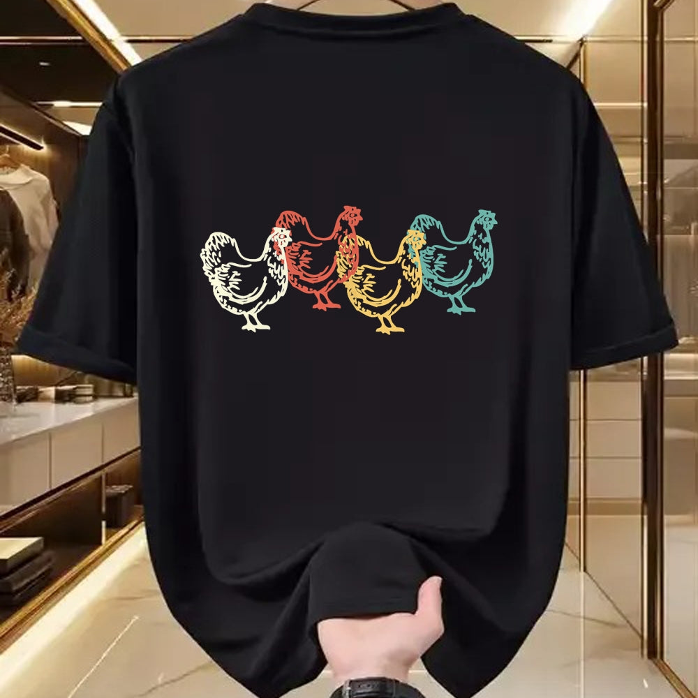 Best Farmer Life Shirt, Funny Farmer UnisexT-Shirt/Hoodie/Sweatshirt HLT00 - Chicken Vintage T Shirt Funny Poultry Farmer Gifts Tee Man W T-Shirt