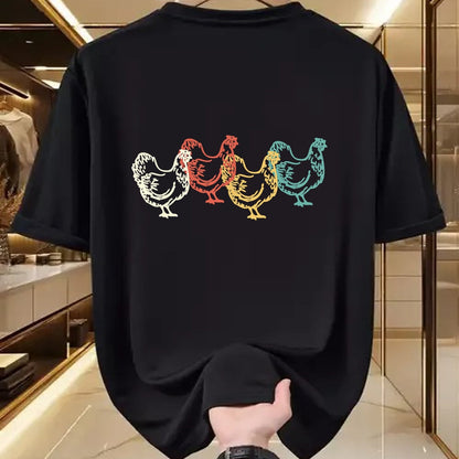 Best Farmer Life Shirt, Funny Farmer UnisexT-Shirt/Hoodie/Sweatshirt HLT00 - Chicken Vintage T Shirt Funny Poultry Farmer Gifts Tee Man W T-Shirt