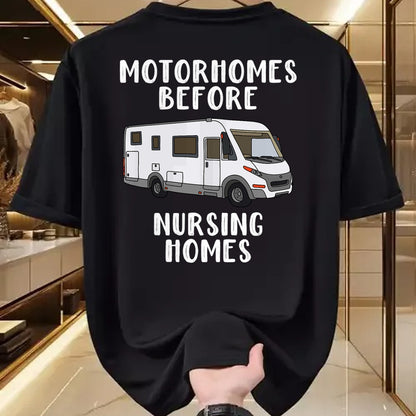 Best Grandpa Shirt, Proud Grandpa Unisex T-Shirt/Hoodie/Sweatshirt HLT00 - Funny RV Motorhome Gift For Seniors T-Shirt