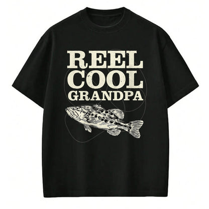Best Grandpa Shirt, Proud Grandpa Unisex T-Shirt/Hoodie/Sweatshirt HLT00 - Reel Cool Grandpa Fishing Fathers Day T-Shirt