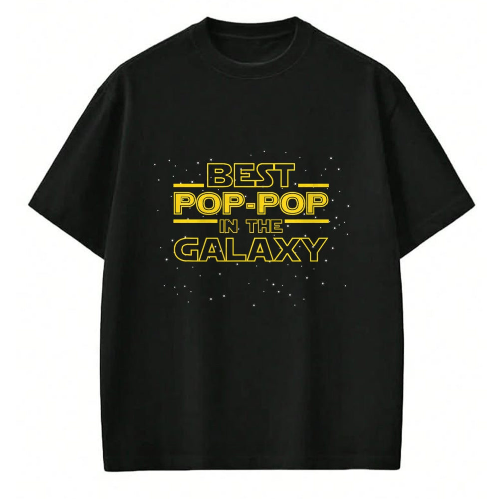 Best Grandpa Shirt, Proud Grandpa Unisex T-Shirt/Hoodie/Sweatshirt HLT00 - Grandpa Pop-Pop Shirt Gift, Best Pop-Pop in the Galaxy T-Shirt