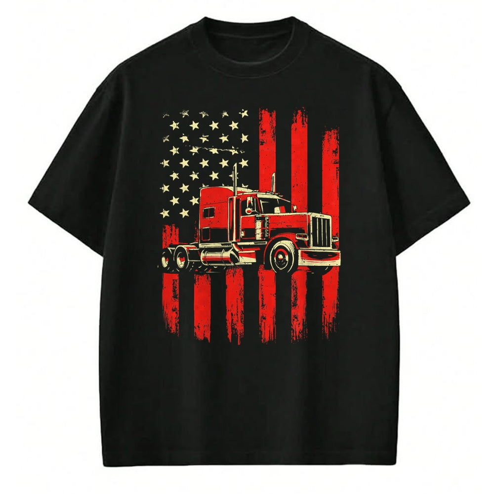 Best Truck Driver Life Shirt, Funny Trucker UnisexT-Shirt/Hoodie/Sweatshirt HLT00 - American Trucker - Semi Truck Driver Trucking Big Rig T-Shirt