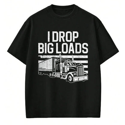 Best Truck Driver Life Shirt, Funny Trucker UnisexT-Shirt/Hoodie/Sweatshirt HLT00 - Funny Trucker Art for Men Women Kids Trucking Truck Driver T-Shirt, Men, Black, Large