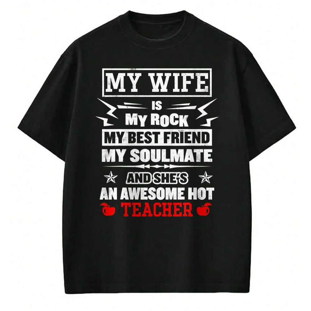 Best Wife Shirt, Wife and Husband Unisex T-Shirt/Hoodie/Sweatshirt HLT00 - Mens My Wife Is My Best Friend Awesome Hot Teacher Funny Husband T-Shirt