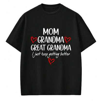 Best Grandma Shirt, Proud Grandma Unisex T-Shirt/Hoodie/Sweatshirt HLT00 - Gifts for Grandma from Grandkids Mom Grandma Great Grandma T-Shirt