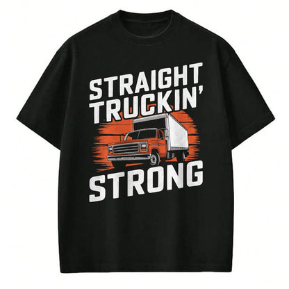 Best Truck Driver Life Shirt, Funny Trucker UnisexT-Shirt/Hoodie/Sweatshirt HLT00 - Box Truck Driving Truck Driver Proud Trucker T-Shirt (2)
