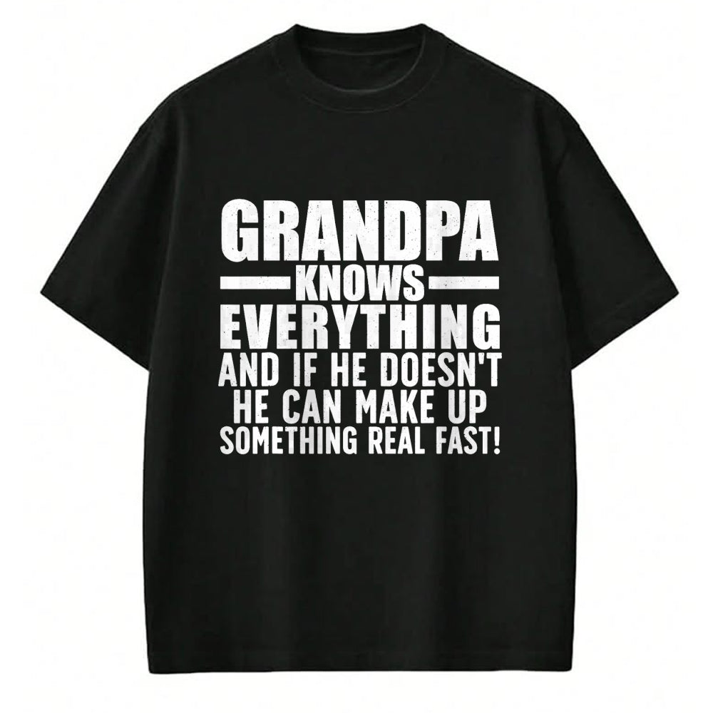 Best Grandpa Shirt, Proud Grandpa Unisex T-Shirt/Hoodie/Sweatshirt HLT00 - Funny Grandpa Art For Grandpa Men Grandfathers Day Papi T-Shirt
