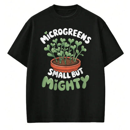 Best Farmer Life Shirt, Funny Farmer UnisexT-Shirt/Hoodie/Sweatshirt HLT00 - Small Mighty Farmer Sprouts Plant Gardening Microgreens T-Shirt