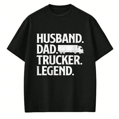 Best Truck Driver Life Shirt, Funny Trucker UnisexT-Shirt/Hoodie/Sweatshirt HLT00 - Funny Trucker Art for Truck Driver Husband Men Dad Trucking T-Shirt Small