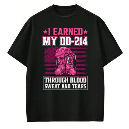 Proud Veteran Shirt, Funny Veteran UnisexT-Shirt/Hoodie/Sweatshirt HLT00 - Female Veteran T-Shirt