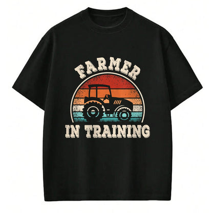 Best Farmer Life Shirt, Funny Farmer UnisexT-Shirt/Hoodie/Sweatshirt HLT00 - Farmer in Training Tractor Funny Farming Boys Girls Kids T-Shirt