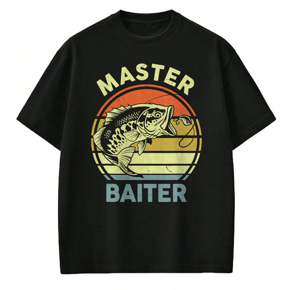 Best Grandpa Shirt, Proud Grandpa Unisex T-Shirt/Hoodie/Sweatshirt HLT00 - Fishing-Shirt Dad Grandpa Master-Baiter Funny T-Shirt