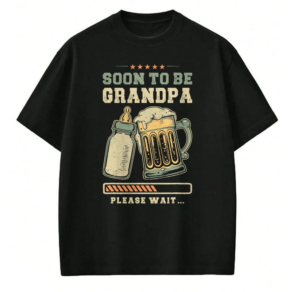 Best Grandpa Shirt, Proud Grandpa Unisex T-Shirt/Hoodie/Sweatshirt HLT00 - Soon To Be Grandpa, Baby Announcement, Expecting Grandfather T-Shirt