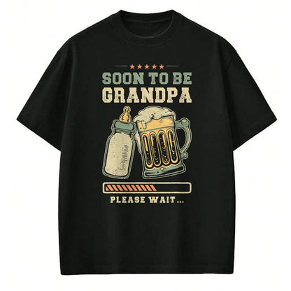 Best Grandpa Shirt, Proud Grandpa Unisex T-Shirt/Hoodie/Sweatshirt HLT00 - Soon To Be Grandpa, Baby Announcement, Expecting Grandfather T-Shirt