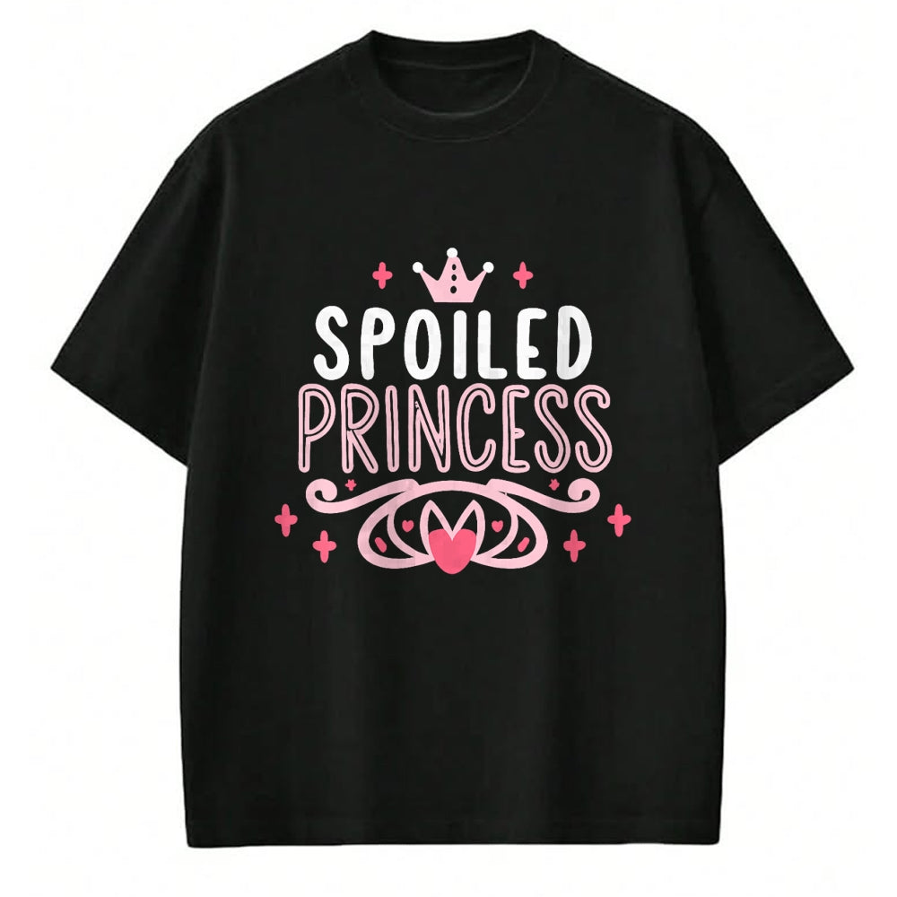 Best Wife Shirt, Wife and Husband Unisex T-Shirt/Hoodie/Sweatshirt HLT00 - Spoiled Princess Funny Women, Girl, Spoiled V-Neck T-Shirt