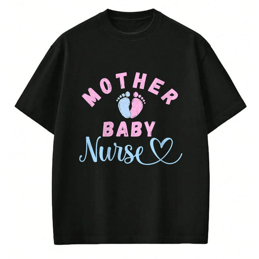 Funny Nurse Shirt, Nurse Unisex T-Shirt/Hoodie/Sweatshirt HLT00 - Postpartum Mother Baby  Nurse Mom Baby Postpartum Nursing T-Shirt