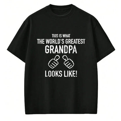 Best Grandpa Shirt, Proud Grandpa Unisex T-Shirt/Hoodie/Sweatshirt HLT00 - World's greatest Grandpa T-Shirt