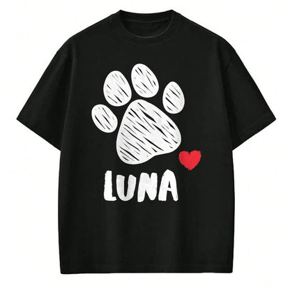 Dog Love Shirt, Dog Lover Gift T-Shirt/Hoodie/Sweatshirt HLT00 - Luna My Dog Luna I love My Dog Luna Puppy Love Dog Lover T-Shirt