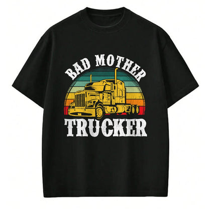 Best Truck Driver Life Shirt, Funny Trucker UnisexT-Shirt/Hoodie/Sweatshirt HLT00 - Funny Trucker Design for Men Big Rig Trucker Truck Driver T-Shirt (2)