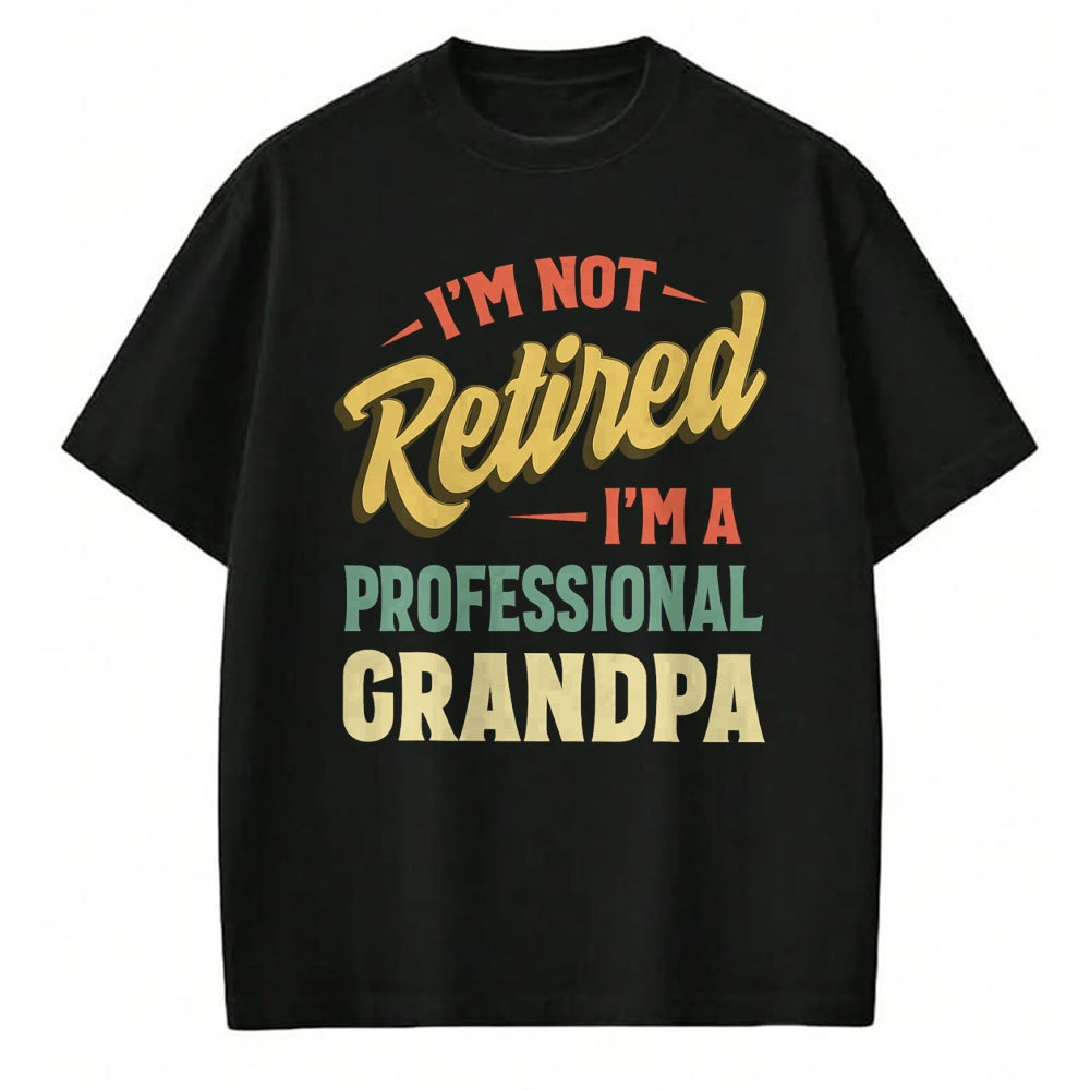 Best Grandpa Shirt, Proud Grandpa Unisex T-Shirt/Hoodie/Sweatshirt HLT00 - Grandpa For Men Funny Fathers Day Retired Grandpa T-Shirt