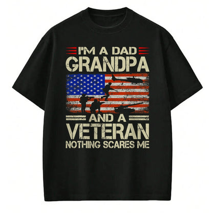 Best Grandpa Shirt, Proud Grandpa Unisex T-Shirt/Hoodie/Sweatshirt HLT00 -Fathers Day Gift Grandpa Gift Dad Grandpa And Veteran T-Shirt