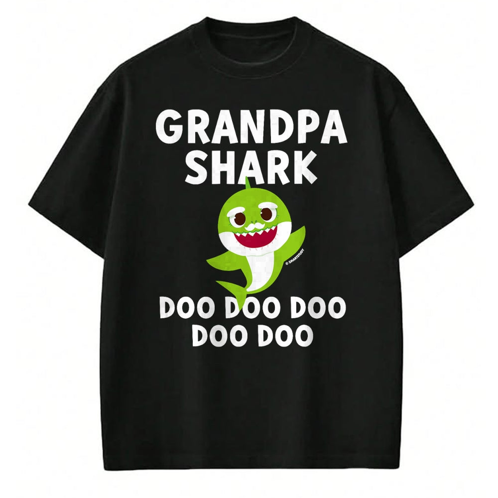 Best Grandpa Shirt, Proud Grandpa Unisex T-Shirt/Hoodie/Sweatshirt HLT00 - Pinkfong Grandpa Shark Official T-shirt T-Shirt (1)