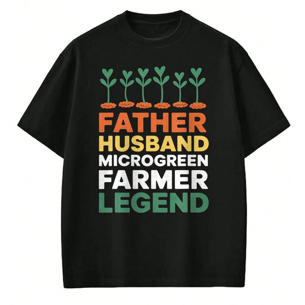 Best Farmer Life Shirt, Funny Farmer UnisexT-Shirt/Hoodie/Sweatshirt HLT00 - Father Husband Farmer Dad Plant Gardening Microgreens T-Shirt