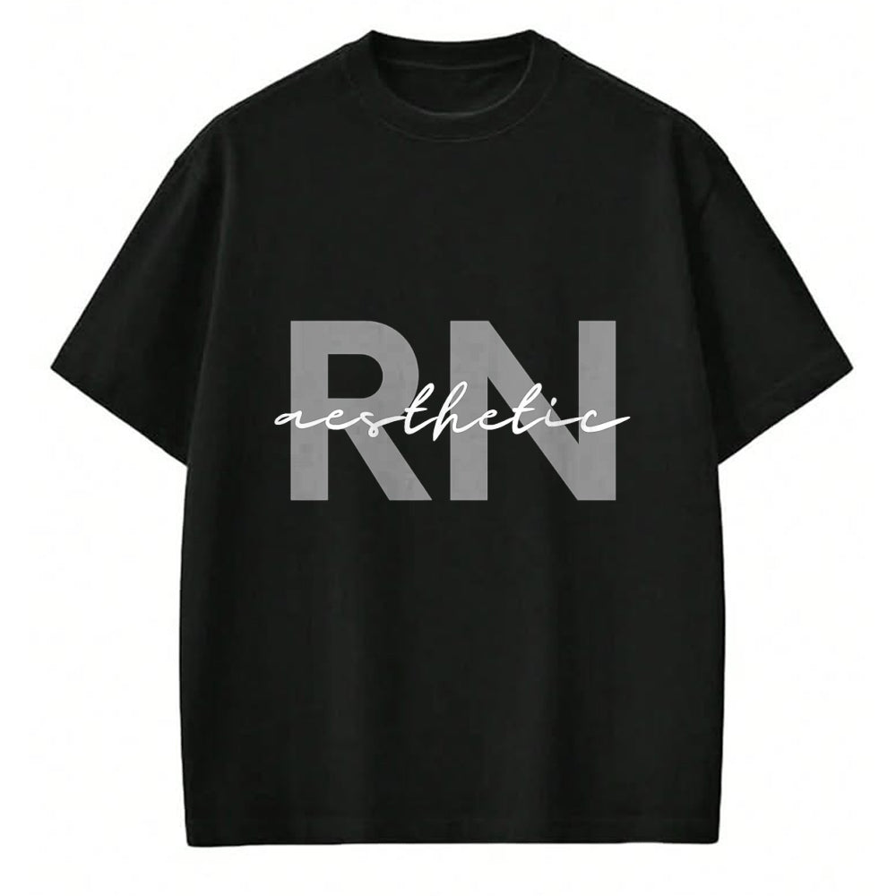 Funny Nurse Shirt, Nurse Unisex T-Shirt/Hoodie/Sweatshirt HLT00 - Aesthetic Nurse Cosmetic RN Registered Nurse Syringe T-Shirt