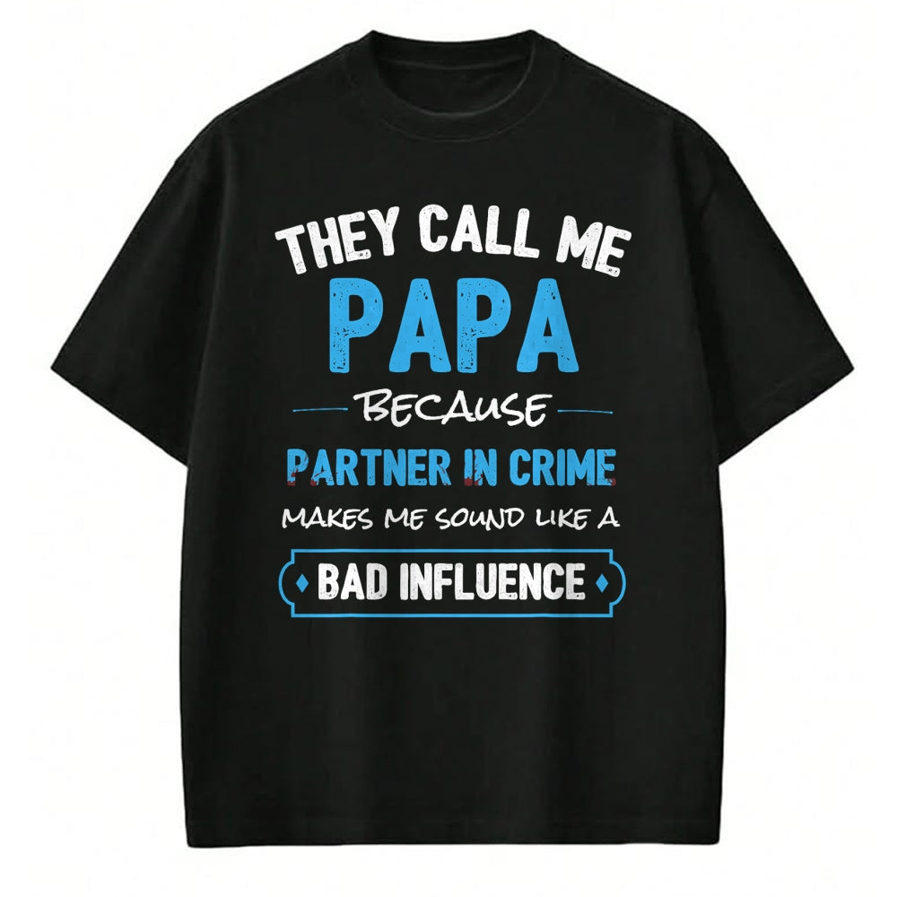 Best Grandpa Shirt, Proud Grandpa Unisex T-Shirt/Hoodie/Sweatshirt HLT00 - Funny Grandpa Papa Partner In Crime Dad T-Shirt