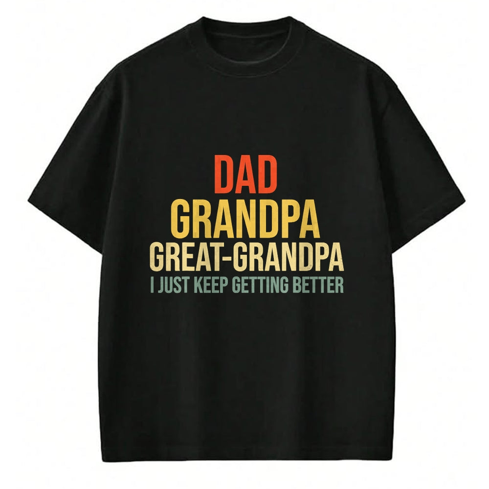 Best Grandpa Shirt, Proud Grandpa Unisex T-Shirt/Hoodie/Sweatshirt HLT00 - Funny Great Grandpa for Fathers Day T-Shirt (1)