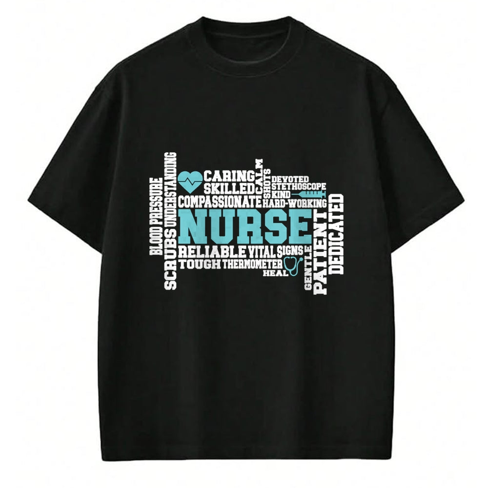 Funny Nurse Shirt, Nurse Unisex T-Shirt/Hoodie/Sweatshirt HLT00 - Cute Nurse RN LVN Nursing School Medical Long Sleeve T-Shirt