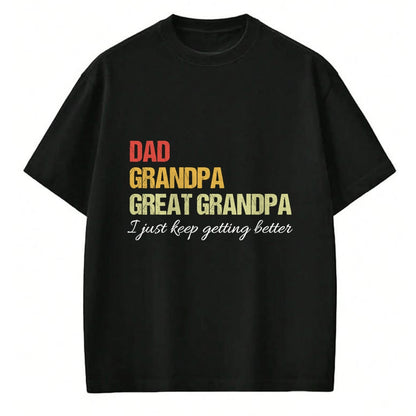 Best Grandpa Shirt, Proud Grandpa Unisex T-Shirt/Hoodie/Sweatshirt HLT00 - Fathers Day From Wife son kids Dad Grandpa Great Grandpa T-Shirt