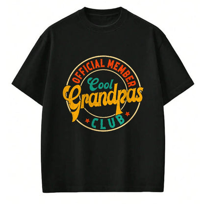 Best Grandpa Shirt, Proud Grandpa Unisex T-Shirt/Hoodie/Sweatshirt HLT00 - Cool Grandpas Club Official Member Father's Day T-Shirt
