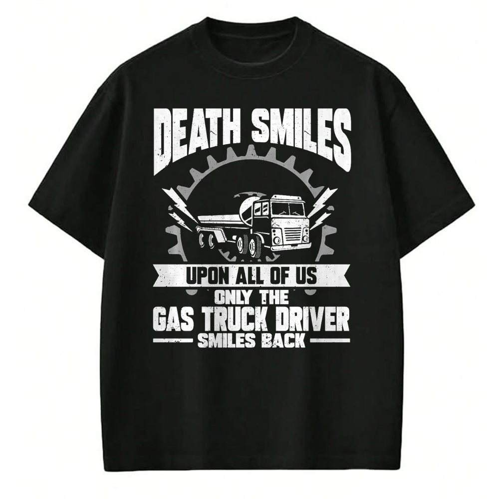 Best Truck Driver Life Shirt, Funny Trucker UnisexT-Shirt/Hoodie/Sweatshirt HLT00 - Gas Trucker Tanker Gas Truck Driver Fuel Truck Driver Premium Tri-blend T-Shirt