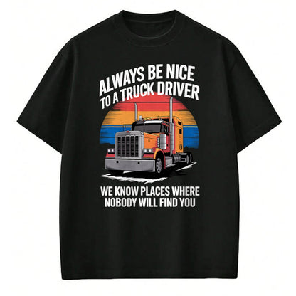 Best Truck Driver Life Shirt, Funny Trucker UnisexT-Shirt/Hoodie/Sweatshirt HLT00 - Best Truck Driver Art for Men Dad Women Trucking CDL Trucker T-Shirt (1)