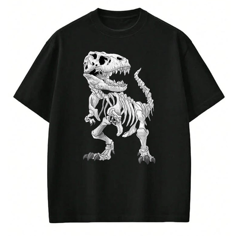 Best Dinosaur Lover Shirt, Funny Dinosaur UnisexT-Shirt/Hoodie/Sweatshirt HLT00 - T-Rex Skeleton Dino Bones Paleontologist Fossil Dinosaur T-Shirt, Men, Black, 3X-Large
