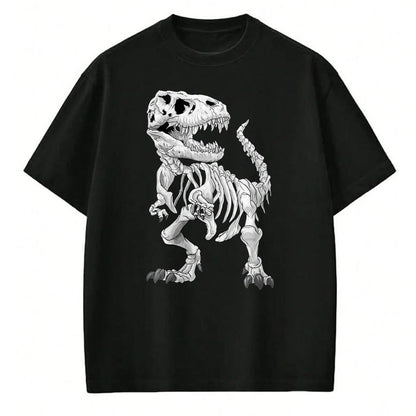 Best Dinosaur Lover Shirt, Funny Dinosaur UnisexT-Shirt/Hoodie/Sweatshirt HLT00 - T-Rex Skeleton Dino Bones Paleontologist Fossil Dinosaur T-Shirt, Men, Black, 3X-Large