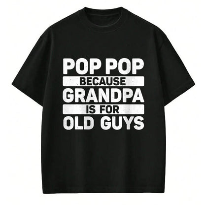 Best Grandpa Shirt, Proud Grandpa Unisex T-Shirt/Hoodie/Sweatshirt HLT00 - Pop Pop Art For Grandpa From Grandkids Father's Day Pop Pop T-Shirt