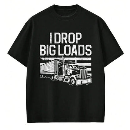 Best Truck Driver Life Shirt, Funny Trucker UnisexT-Shirt/Hoodie/Sweatshirt HLT00 - Funny Trucker Design for Men Women Semi Truck Driver Lover T-Shirt, Men, Black, 3X-Large (1)