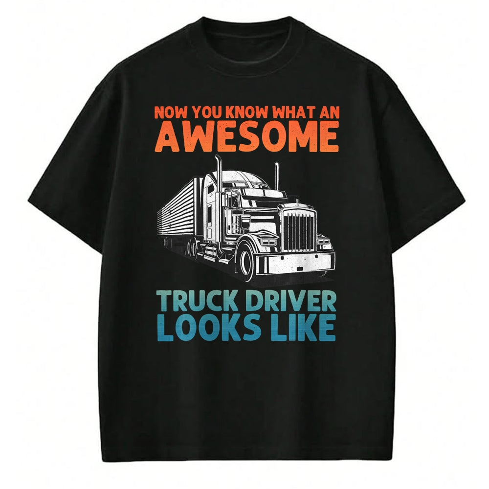 Best Truck Driver Life Shirt, Funny Trucker UnisexT-Shirt/Hoodie/Sweatshirt HLT00 - Truck Driver Art for Men Women Truck Driver Trucking Trucker T-Shirt