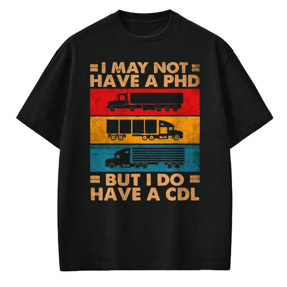 Best Truck Driver Life Shirt, Funny Trucker UnisexT-Shirt/Hoodie/Sweatshirt HLT00 - Funny Trucker Art for Men Women Truck Driver Trucking Retro T-Shirt, Men, Black, X-Large
