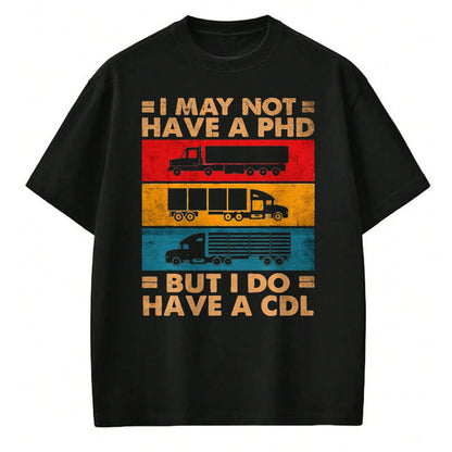 Best Truck Driver Life Shirt, Funny Trucker UnisexT-Shirt/Hoodie/Sweatshirt HLT00 - Funny Trucker Art for Men Women Truck Driver Trucking Retro T-Shirt, Men, Black, X-Large