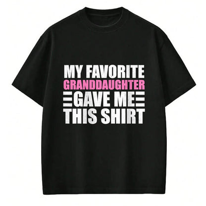 Best Grandpa Shirt, Proud Grandpa Unisex T-Shirt/Hoodie/Sweatshirt HLT00 - Funny Grandpa Art From Granddaughter For Men Grandfather T-Shirt