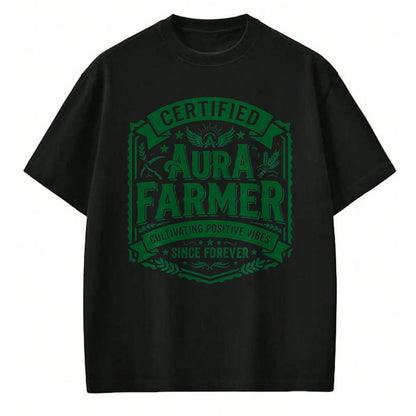 Best Farmer Life Shirt, Funny Farmer UnisexT-Shirt/Hoodie/Sweatshirt HLT00 - Certified Aura Farmer Positive Vibes Funny T-Shirt